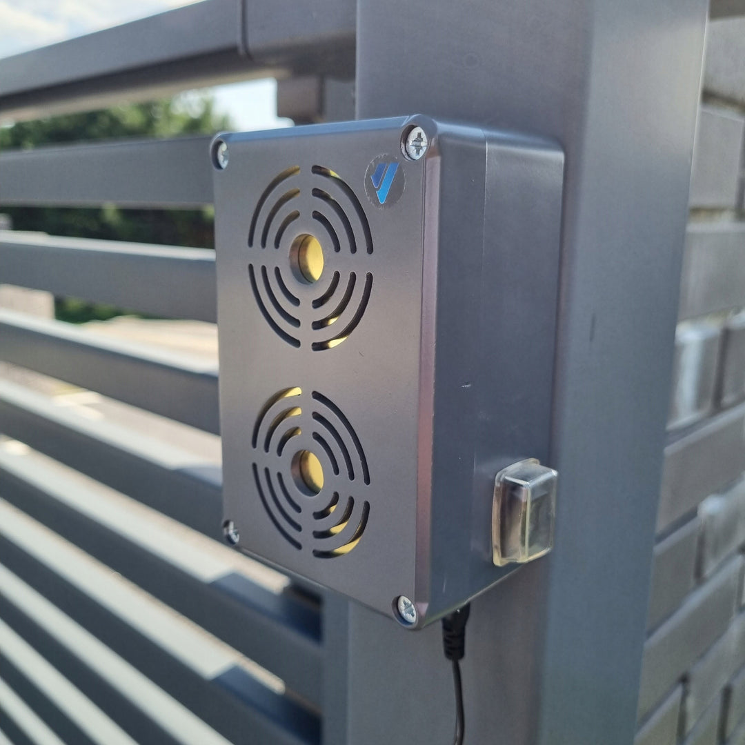 Ahuyentador de roedores, martas, ratas, ratones Viano, generador ultrasónico de bajo consumo, IP65, Waterpro