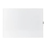 Calefactor por infrarrojos Cronos, 500W, blanco, antialérgico, ultrafino, superficie mate, calienta hasta 14m2, Synthelith PRO CRP-500TWP Blanco