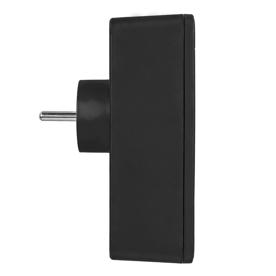 Toma de corriente x3 + 4xUSB Maclean, divisor de 3 tomas, 2xUSB A, 2xUSB C PD 20W, 1x16A + 2x6A, MCE248 F/B, 3 piezas