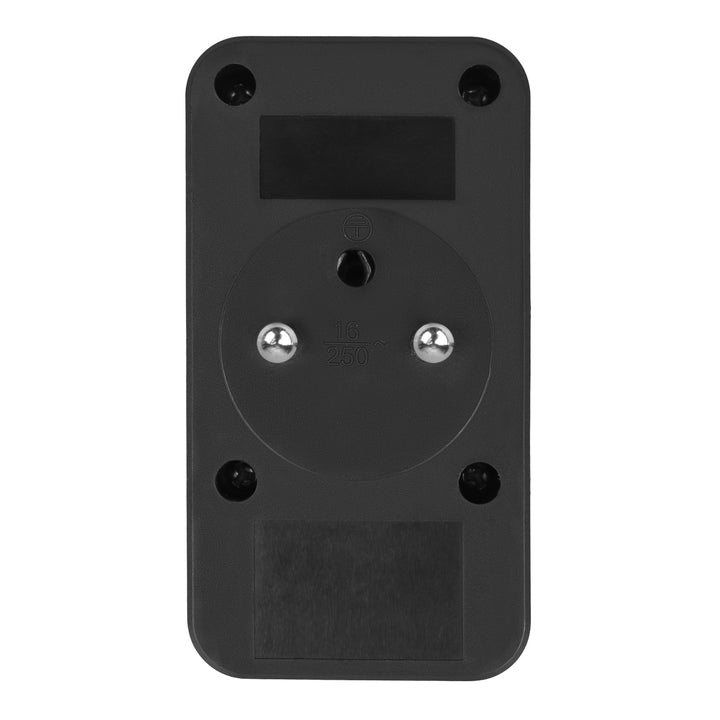 Toma de corriente Maclean x2 + 4xUSB, divisor con 2 tomas, 2xUSB A, 2xUSB C PD 20W, 1x16A + 1x6A, MCE249 F/B, 3 piezas