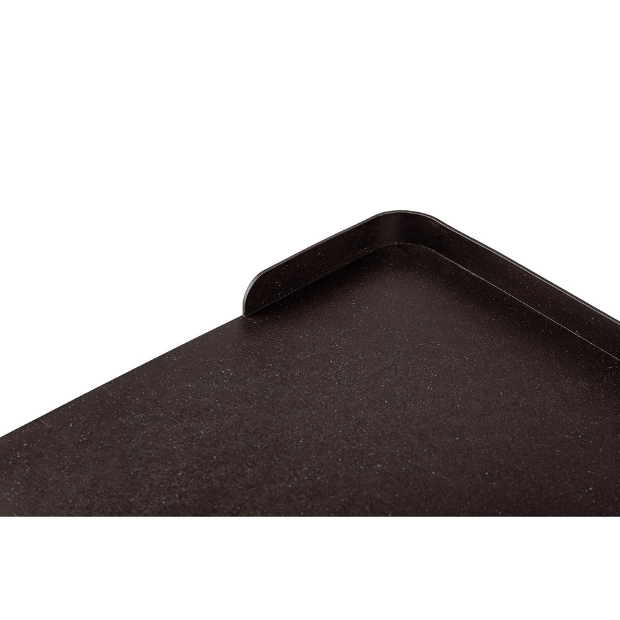 Taburete de cocina Practic, silicona, 52,5 x 40,5 cm, negro cosmos, FLEXI L