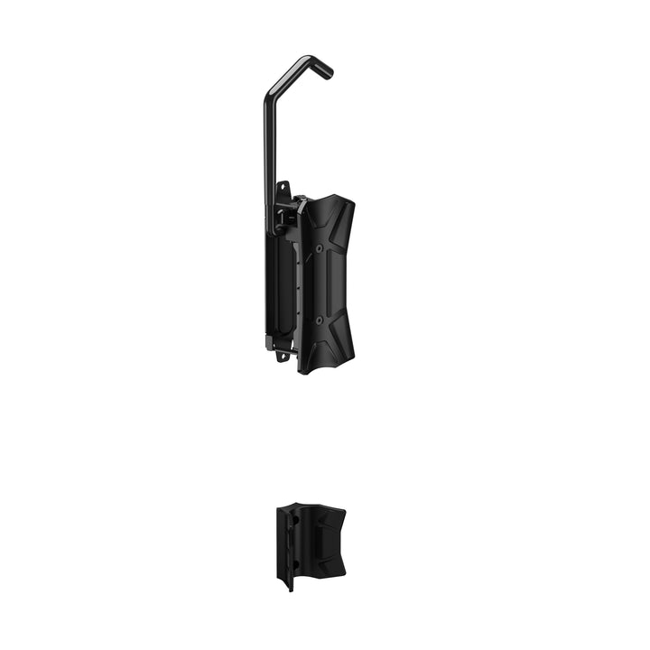 Soporte de pared para bicicletas Maclean, carga máxima de 35 kg, ángulo de inclinación ajustable, acero, MC-171