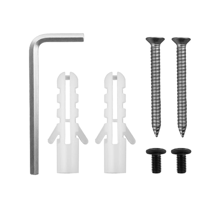 Soporte/colgador de pared para bicicletas Maclean, horizontal, acero, carga máxima de 30 kg, ángulo ajustable, MC-172