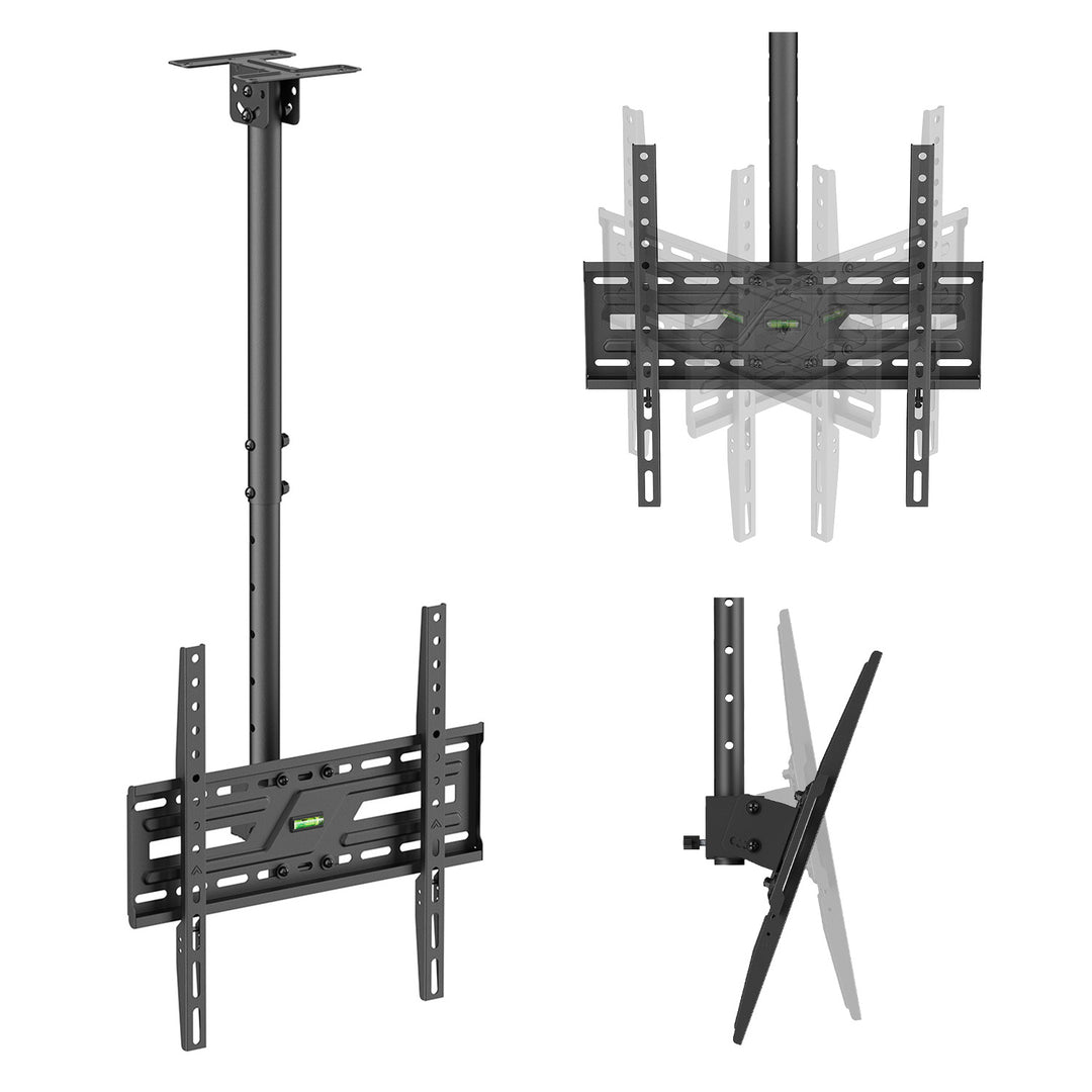 Soporte / colgador de techo para televisor Maclean, carga máxima de 50 kg, 37-75", VESA máximo 400x400, MC-175