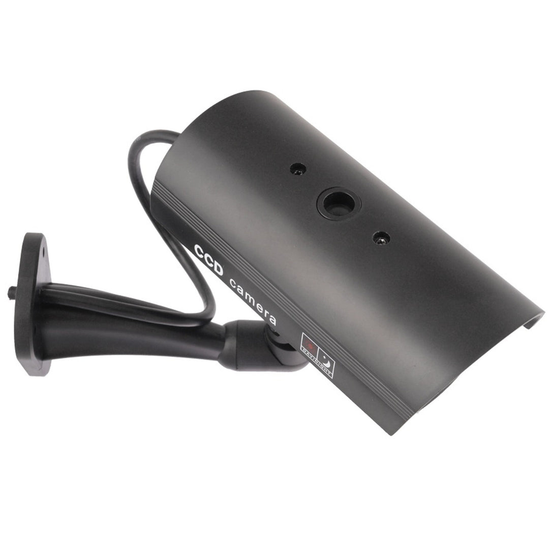 Cámara ficticia IR9000 B IR LED luz intermitente negro, 2 piezas