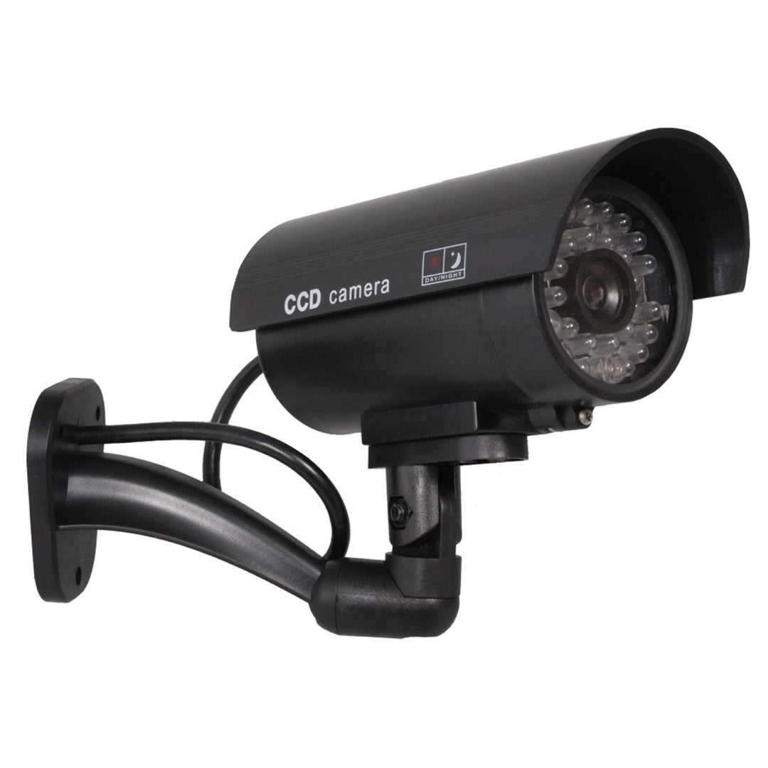 Cámara ficticia IR9000 B IR LED luz intermitente negro, 4 piezas