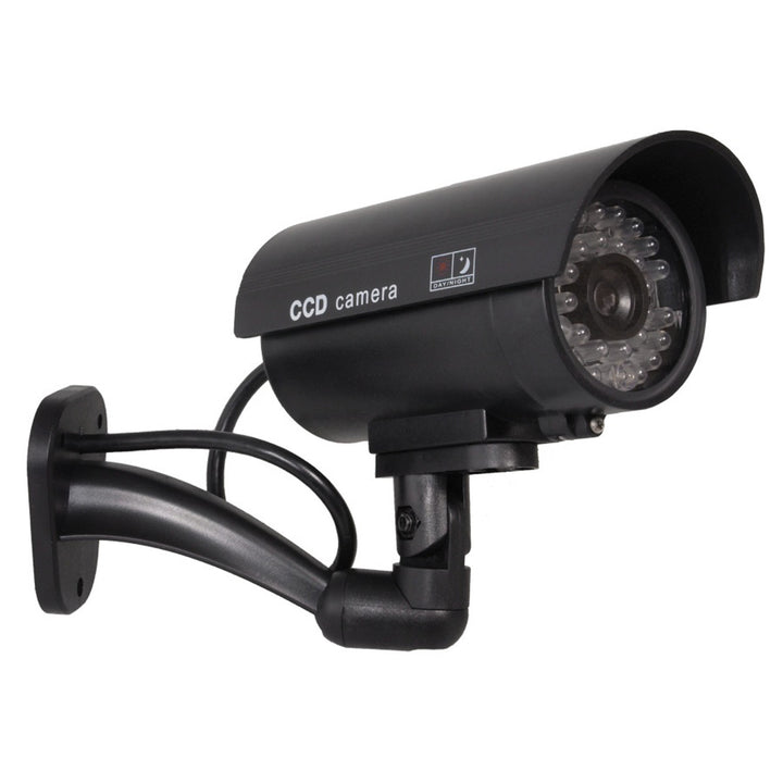 Cámara ficticia IR9000 B IR LED luz intermitente negro, 4 piezas