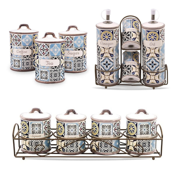 Maestro Holiday in Porto Juego de recipientes de cerámica para cocina