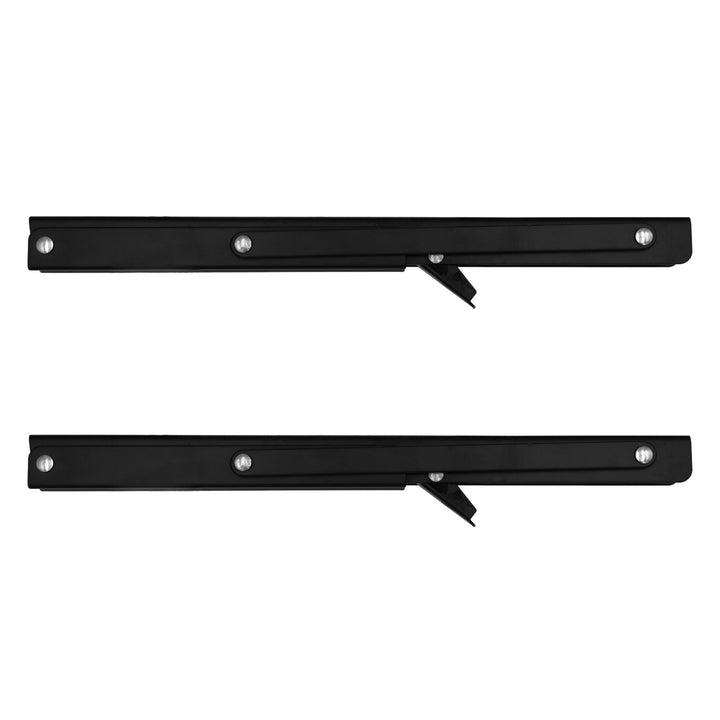 Soporte plegable para estantería de pared Maclean, mín. 250 mm, máx. 500 mm, máx. 50 kg, 2 unidades, MC-194