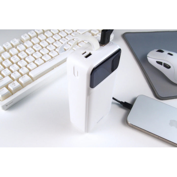 Powerbank SAVIO, 2 puertos USB, 1 puerto USB-C, carga rápida, Power Delivery, SAVBA-11