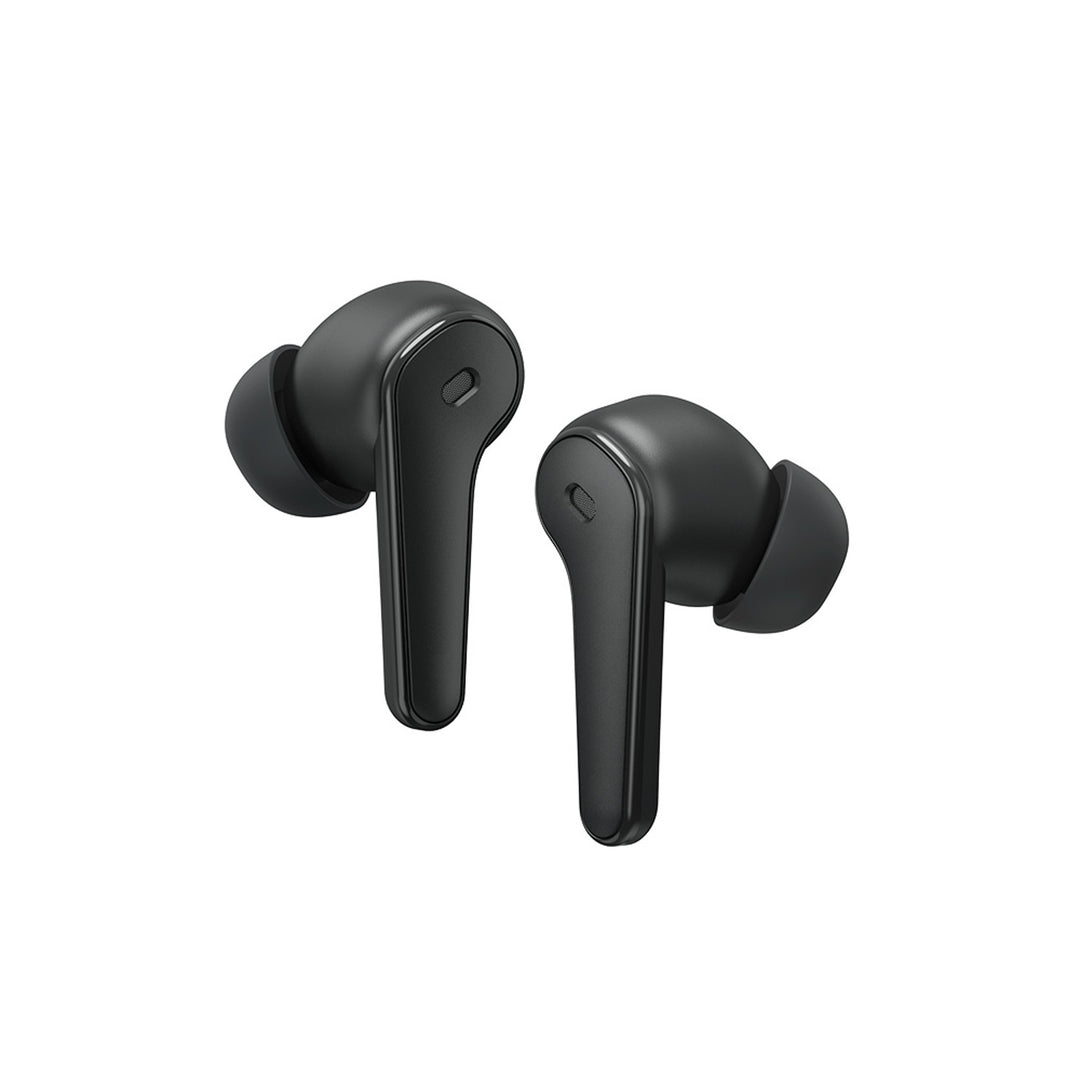 Auriculares inalámbricos Savio, Bluetooth 5.3, ENC, USB-C, negro, SAVSLTWS-11