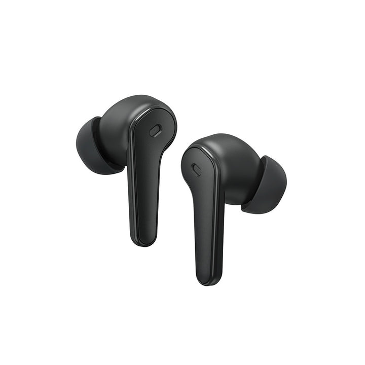 Auriculares inalámbricos Savio, Bluetooth 5.3, ENC, USB-C, negro, SAVSLTWS-11