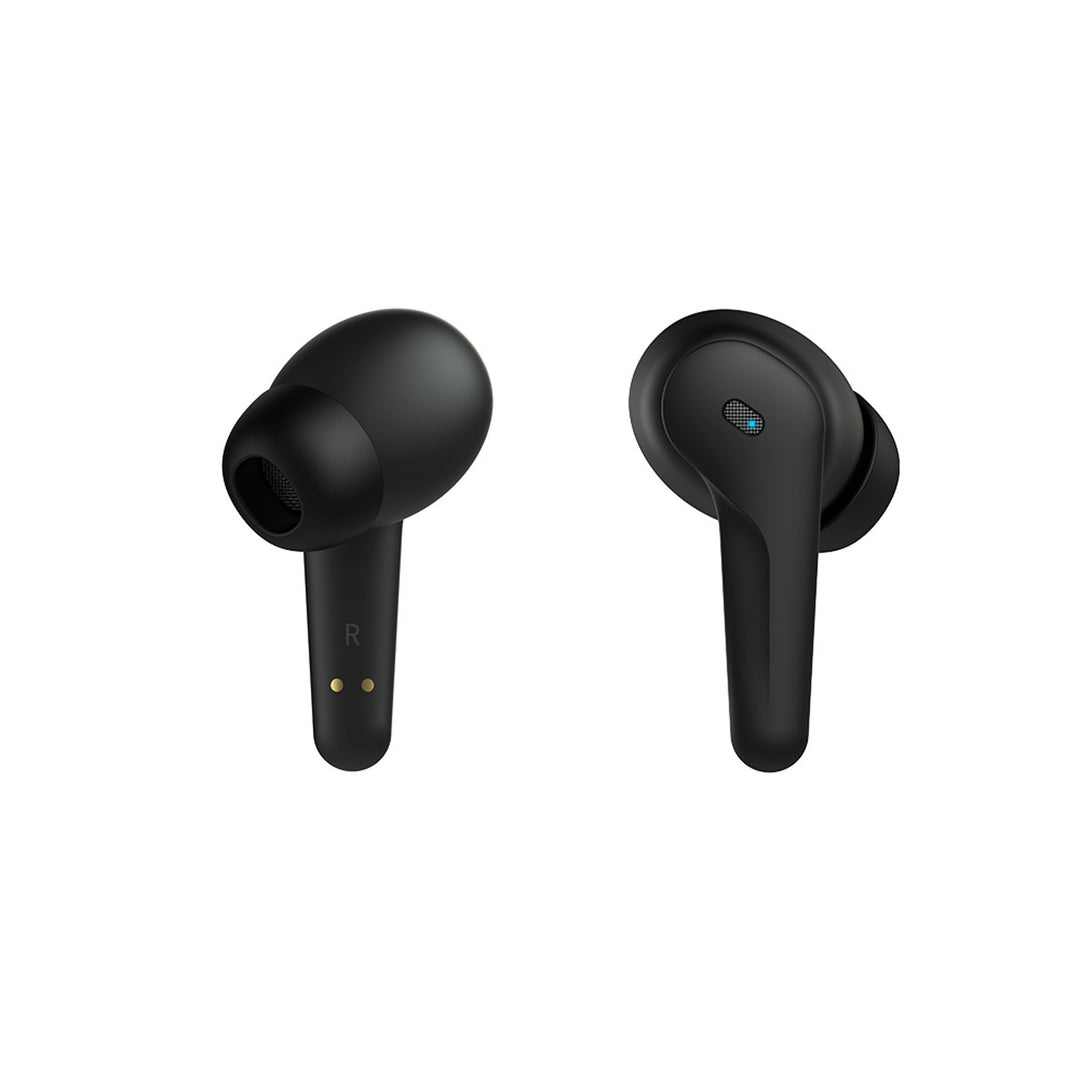 Auriculares inalámbricos Savio, Bluetooth 5.3, ANC, USB-C, negro