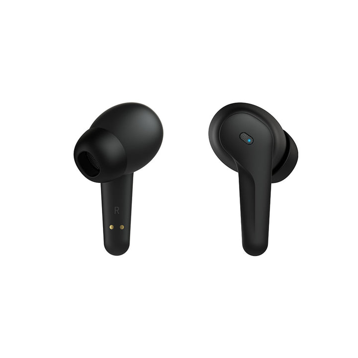 Auriculares inalámbricos Savio, Bluetooth 5.3, ANC, USB-C, negro