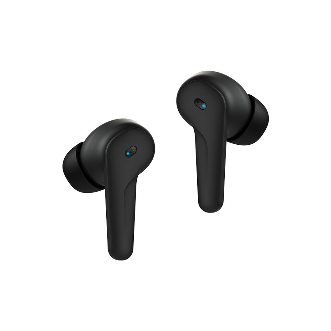 Auriculares inalámbricos Savio, Bluetooth 5.3, ANC, USB-C, negro