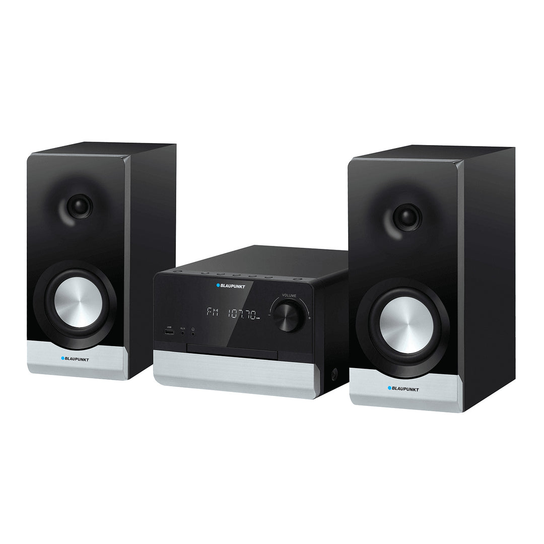 Blaupunkt Micrófono, CD, USB, radio FM, Bluetooth, mando a distancia, reloj con función de alarma, MS40.2BT