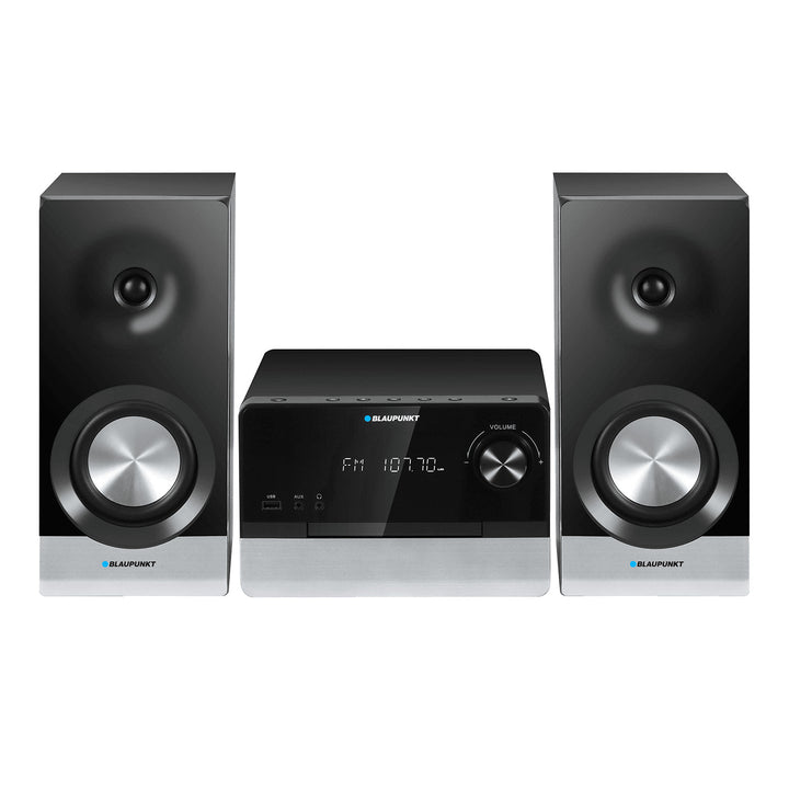 Blaupunkt Micrófono, CD, USB, radio FM, Bluetooth, mando a distancia, reloj con función de alarma, MS40.2BT