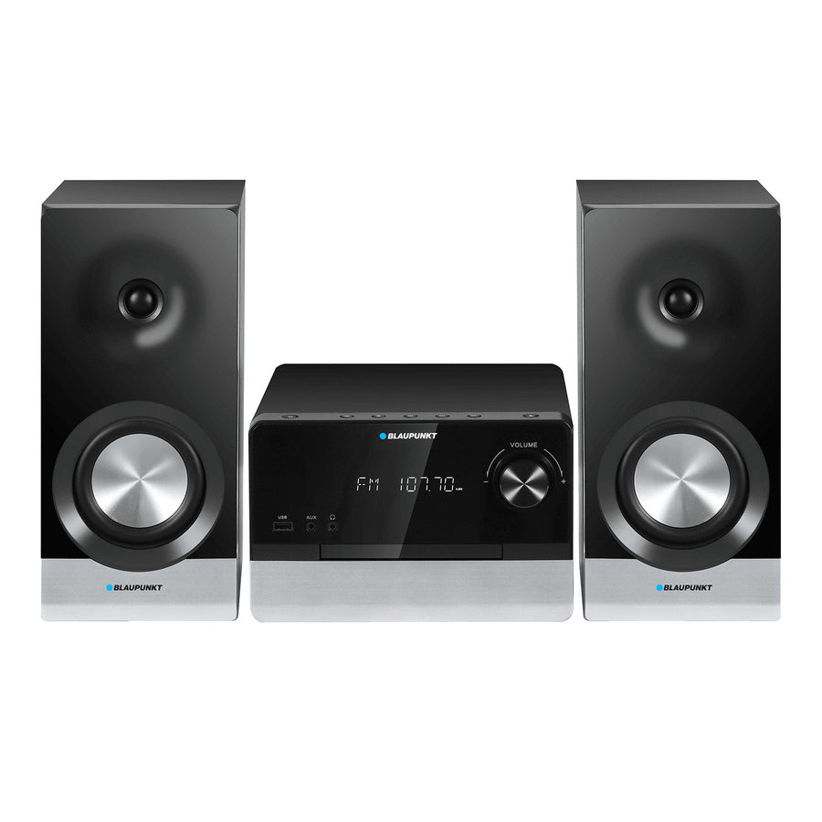 Blaupunkt Micrófono, CD, USB, radio FM, Bluetooth, mando a distancia, reloj con función de alarma, MS40.2BT