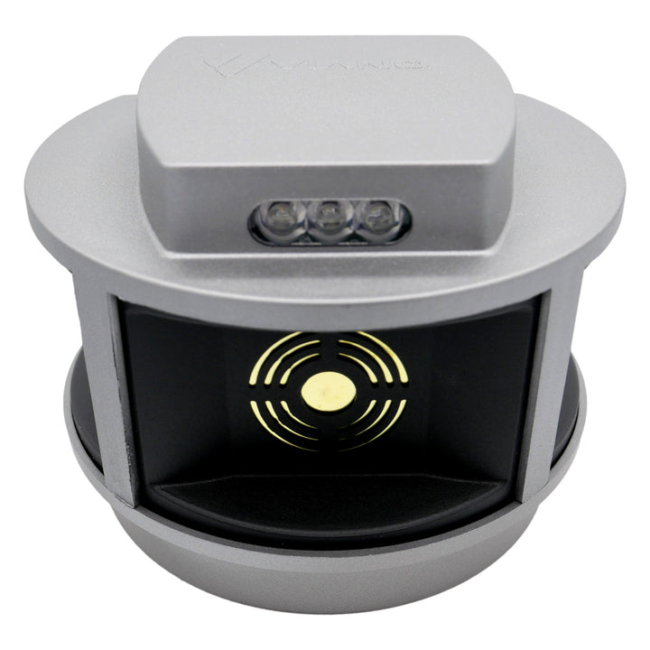 Ahuyentador de roedores, ahuyentador de martas, ahuyentador de ratones Viano, generador de ultrasonidos, panel estroboscópico, tres altavoces, Trio-Strob