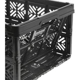 Keeeper Ida Cesto Plegable, 32L, Negro, Duradero y fácil de limpiar
