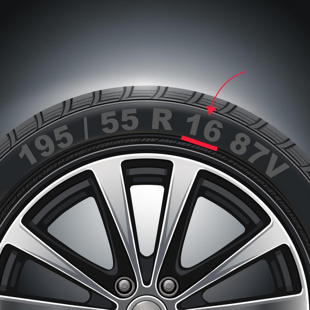 Cubierta universal 16'' NRM Stig Extra negro verde 1 unidad