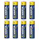 8x pila alcalina R-06 LR6 AA 1,5V Varta Industrial 4006