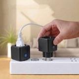 Toma de corriente WiFi GreenBlue con control remoto, compatible con Android/iOS/Alexa/Google Home, temporizador, medidor de potencia, máx. 16 A/3840 W, GB735 B
