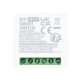 Relé WiFi empotrable GreenBlue, compatible con Android/iOS/Alexa/Google Home, 100-240 V CA, 50/60 Hz, máx. 16 A, para LED de 150 W, GB739