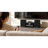 Microtorre Blaupunkt, Bluetooth, radio FM, potencia 20 W RMS, reloj con función de alarma, CD/MP3/USB/AUX, MS9BT