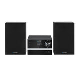 Microtorre Blaupunkt, Bluetooth, radio FM, potencia 20 W RMS, reloj con función de alarma, CD/MP3/USB/AUX, MS9BT