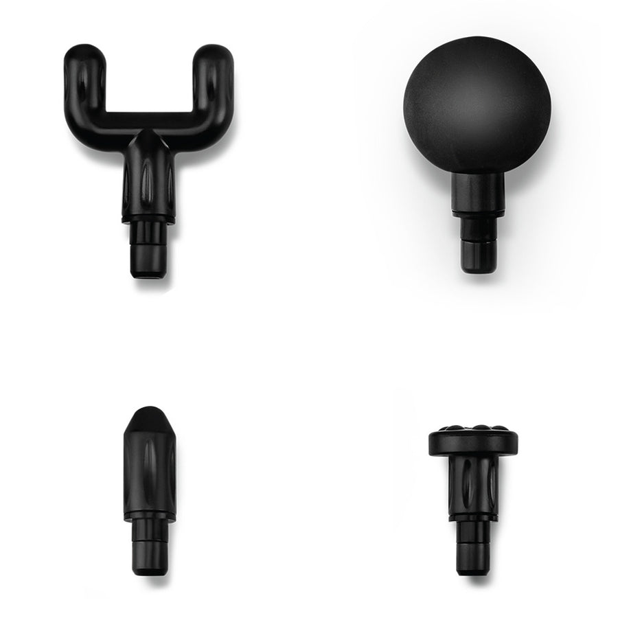 Masajeador para un masaje fácil y rápido de los músculos tensos, Media-tech, 4 cabezales de masaje intercambiables, MT6521