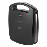 Tostadora de sándwiches Teesa, placas cerámicas, para 4 sándwiches, potencia máxima 1500 W, TSA3229B