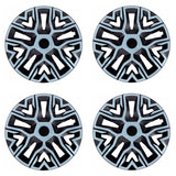Tapacubos universales 16'' NRM The Best Bicolor azul/negro 4 unidades