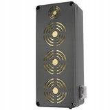 Ahuyentador de roedores, martas, ratones y ratas Viano, cuatro emisores de ultrasonidos, batería de 4 Ah Li-ion, King