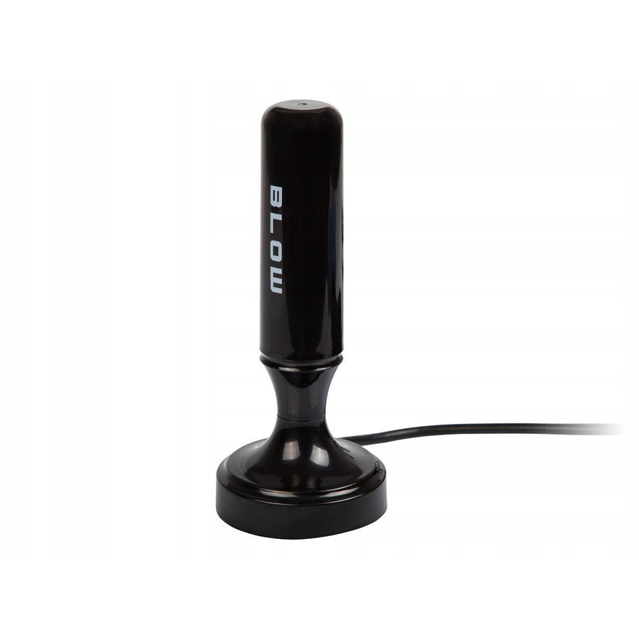 Antena DVB-T Blow, activa interna, ganancia de 28 dB, filtro LTE integrado, recepción en la banda de 168-790 MHz, 21-040#
