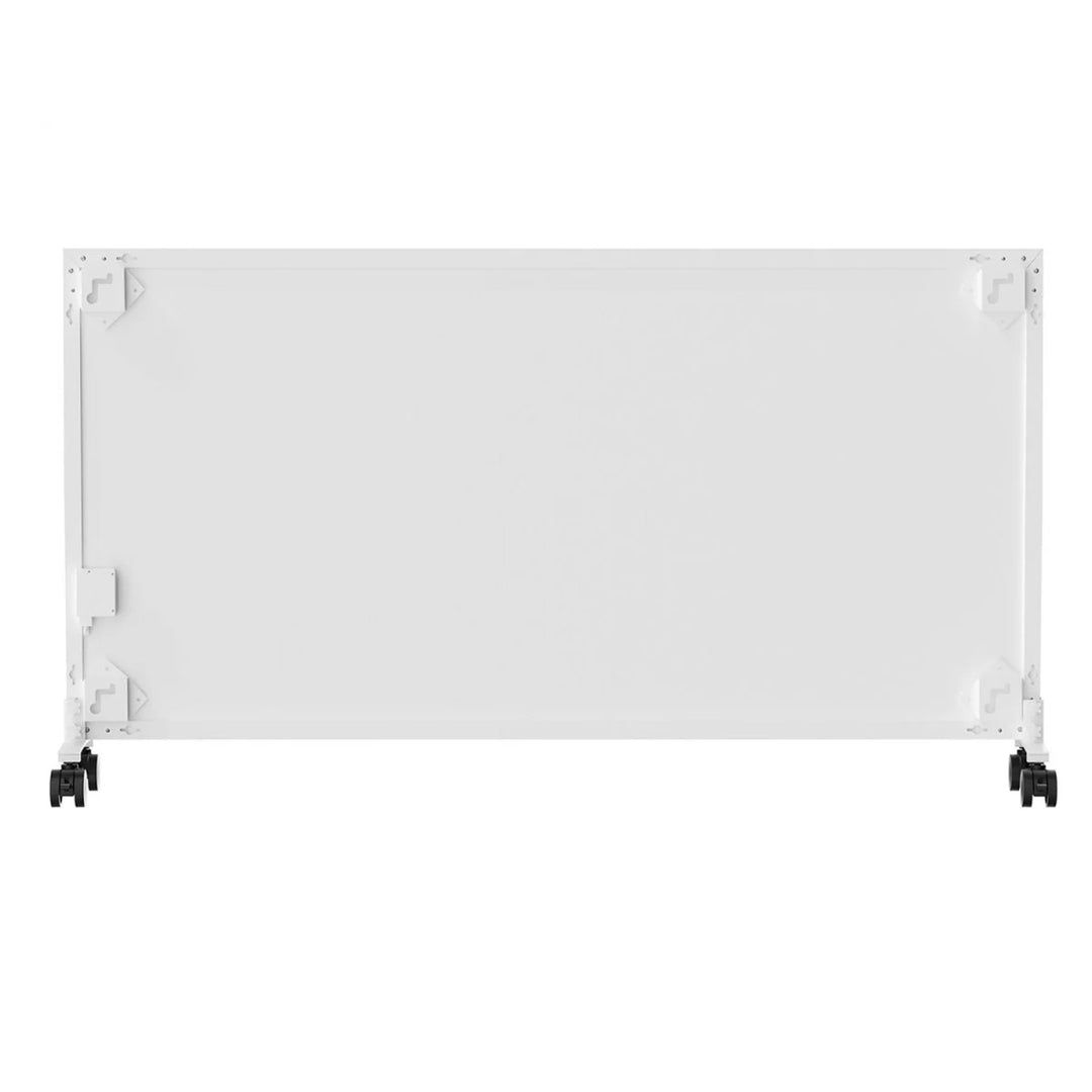 Radiador infrarrojo Cronos, 800 W, ideal para personas alérgicas, superficie mate, ultrafino, termostato integrado y control remoto por teléfono o mando a distancia, Carbon P800 TWP