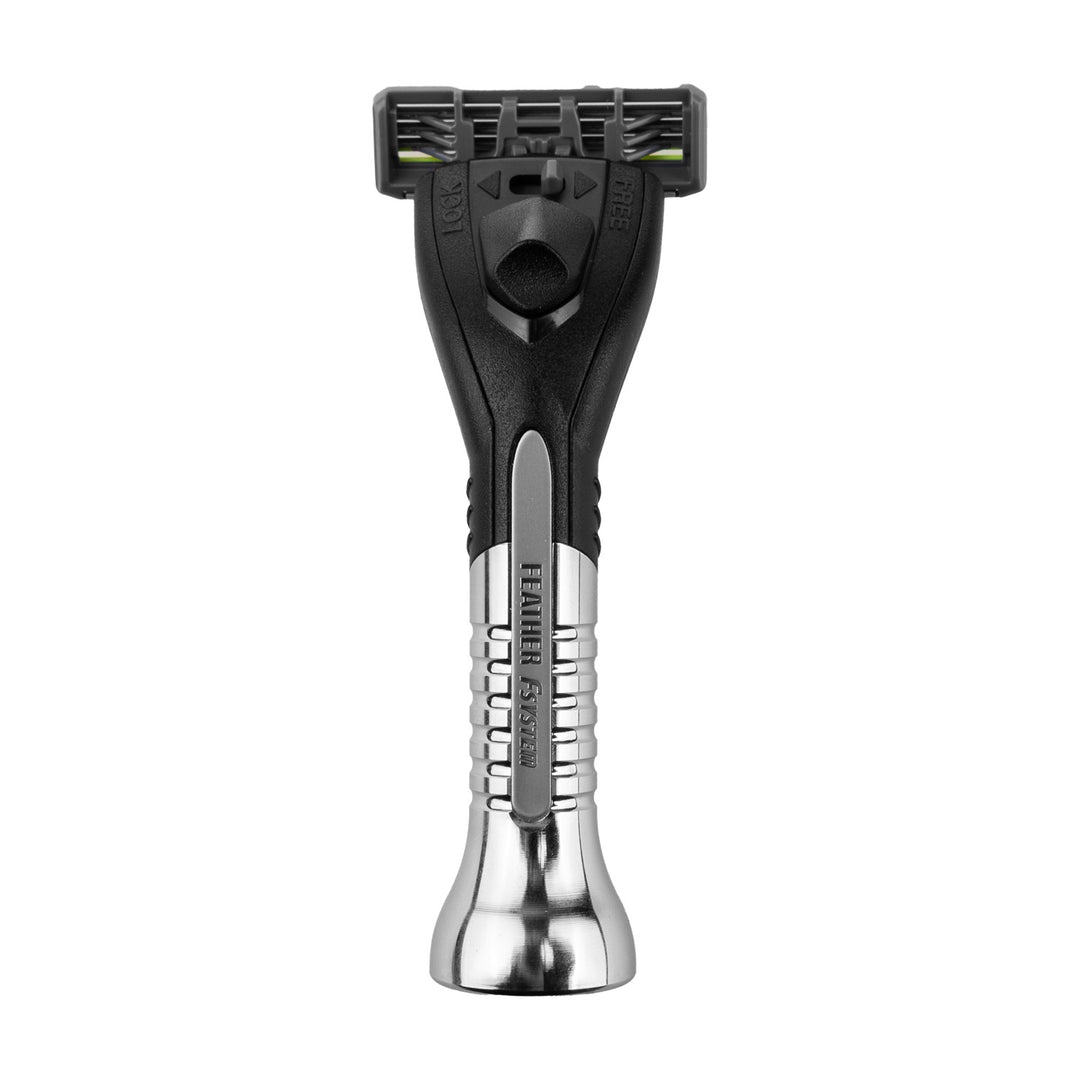 Maquinilla de afeitar con cuchillas recambiables Feather Butler PF-BT, 3 recambios
