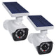 Cámara solar falsa, LED parpadeante, sensor de movimiento, iluminación LED, pegatina gratis, SOL1800S, 2 unidades