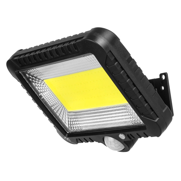 Foco LED solar con sensor de movimiento Maclean, IP44, 5 W, 400 lm, 6000 K, batería de litio de 1300 mAh, 5,5 V CC MCE438, 2 unidades