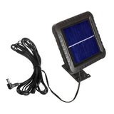 Foco LED solar con sensor de movimiento Maclean, IP44, 5 W, 400 lm, 6000 K, batería de litio de 1300 mAh, 5,5 V CC MCE438, 2 unidades
