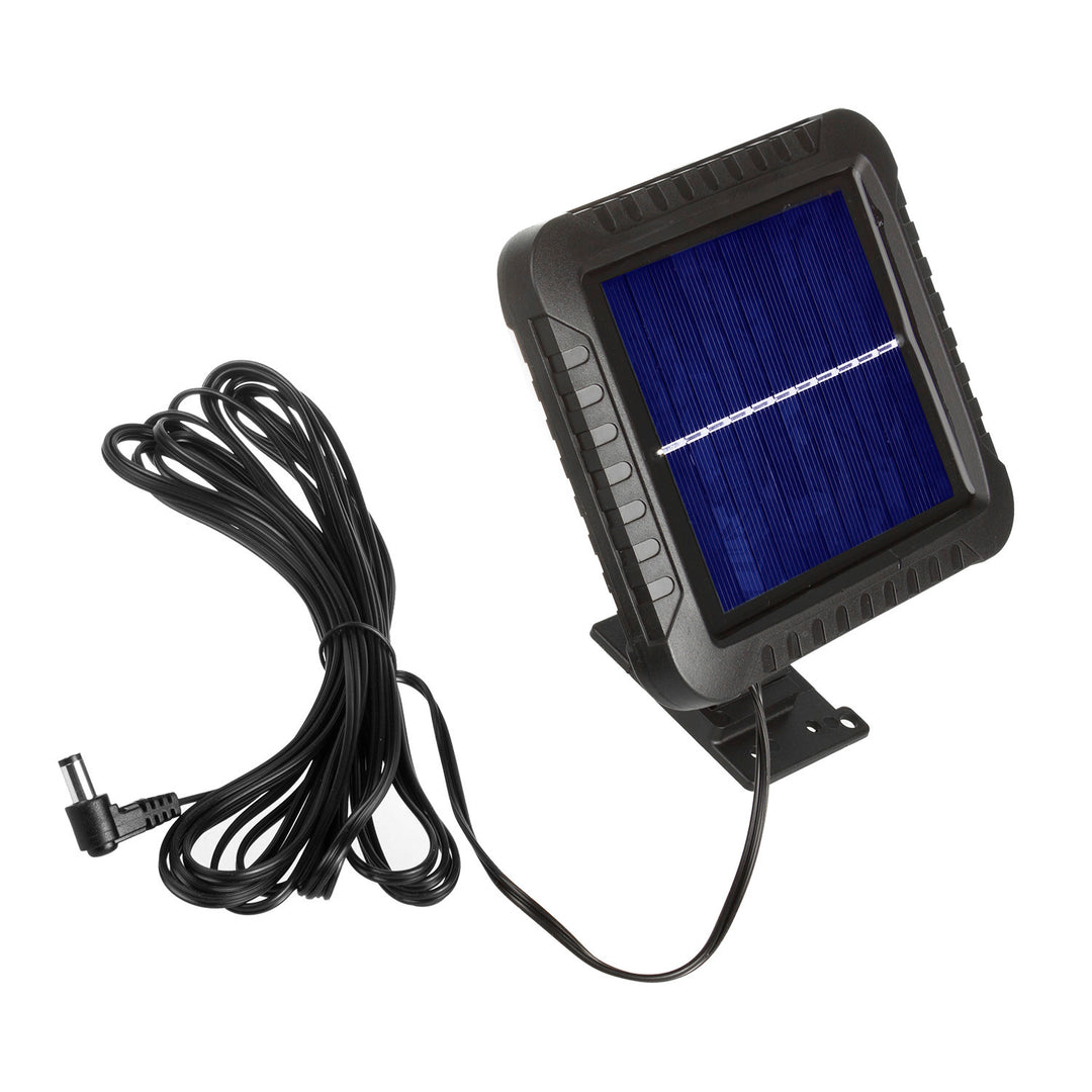 Proyector LED solar con sensor de movimiento Maclean, IP44, 5 W, 400 lm, 6000 K, batería de litio de 1300 mAh, 5,5 V CC MCE438, 4 unidades