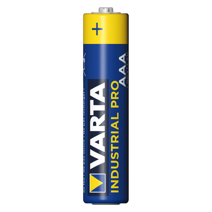 60 pilas alcalinas R-03 LR03 AAA Varta Industrial 4003