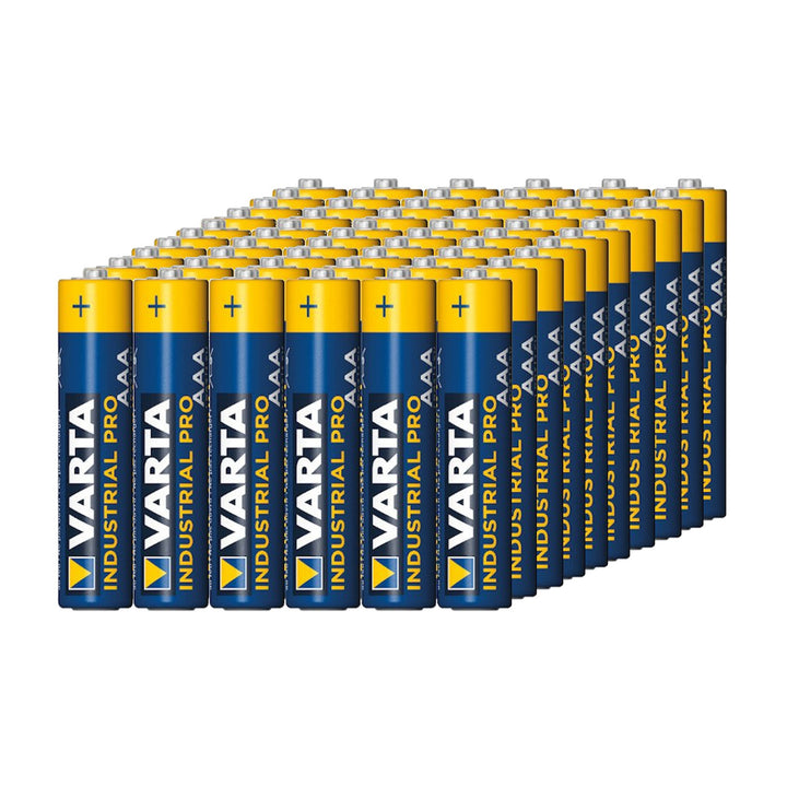 60 pilas alcalinas R-03 LR03 AAA Varta Industrial 4003