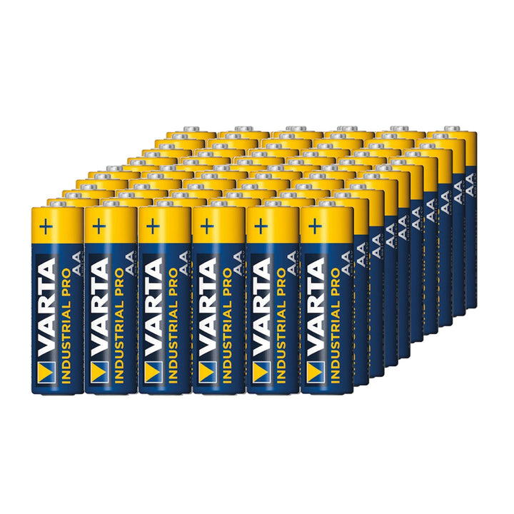 60 pilas R-06 LR6 AA 1,5 V alcalinas Varta Industrial 4006