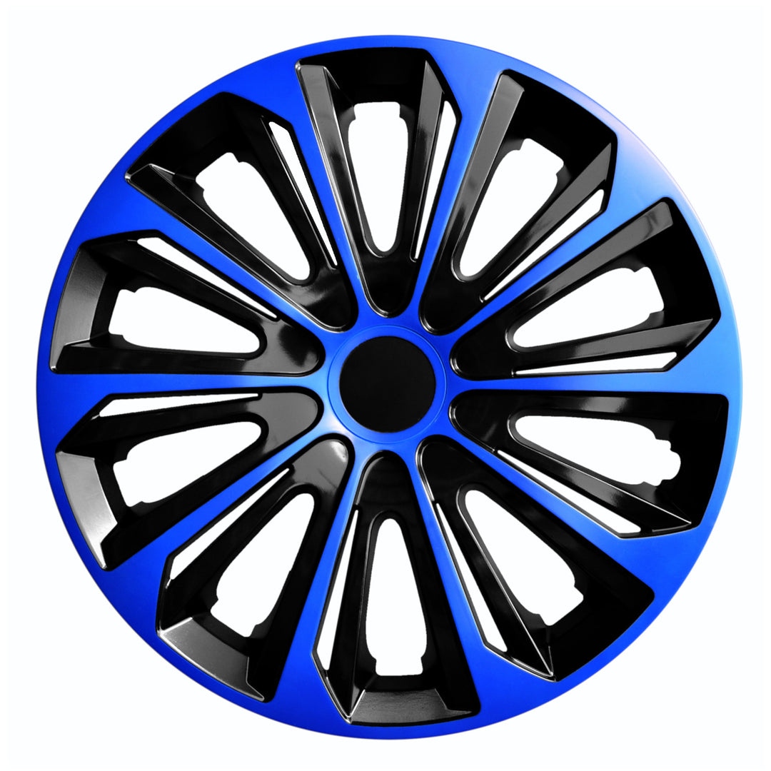 Tapa universal 15'' NRM Strong Duo azul y negro 1 unidad