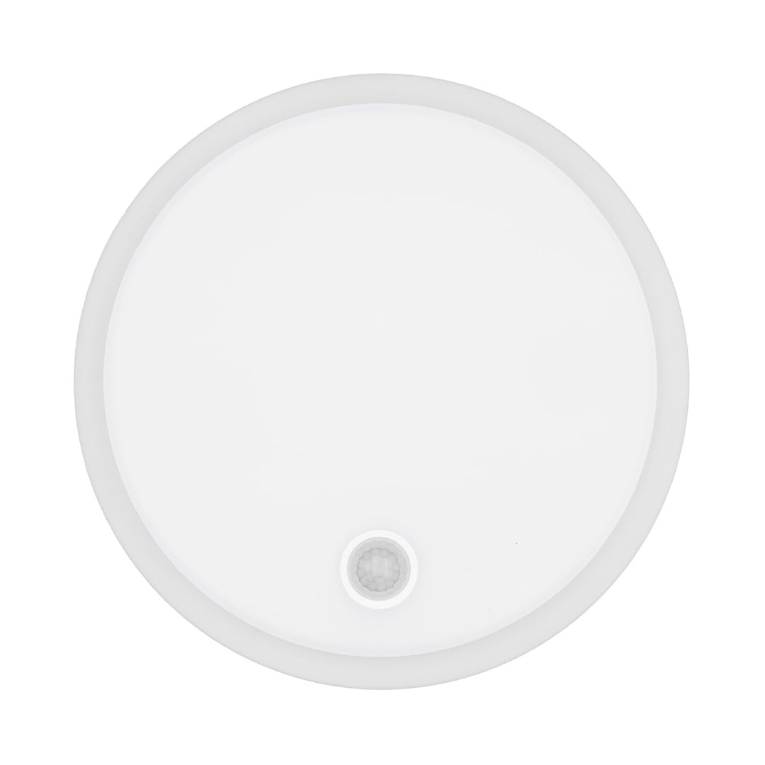 Lámpara LED con sensor de movimiento Maclean, sensor PIR, blanca, 10 W/15/18 W, IP65, posibilidad de cambiar la temperatura de color a 3000/4000/6000 K, MCE535 W