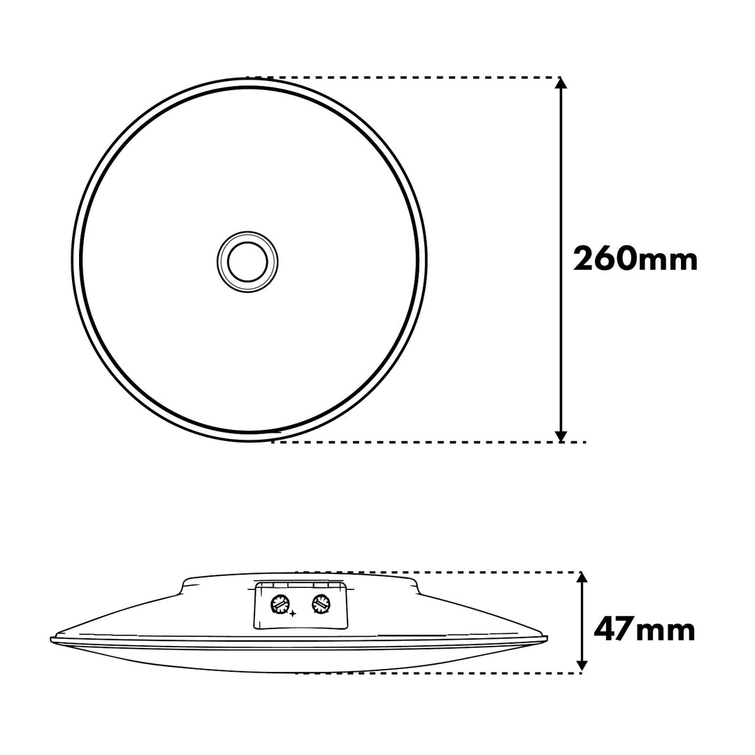 Lámpara LED con sensor PIR Maclean, de techo, 15 W, 1300 lm, IP54, 220-240 V~ 50/60 Hz, MCE537