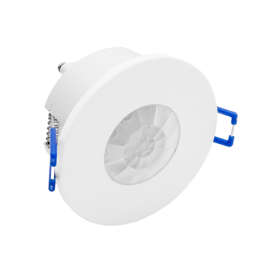 Sensor de movimiento PIR Maclean, empotrable, alcance de 8 m, 600 W/1200 W, 220-240 V CA, 50/60 Hz, MCE821