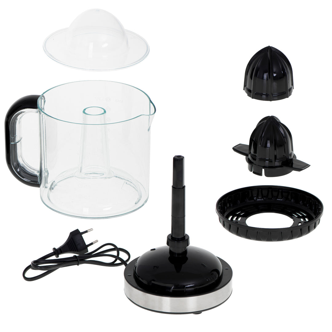 Exprimidor de cítricos Adler, capacidad 1,2 l, potencia máxima 60 W, negro, AD 4012