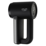 Afeitadora para tejidos Adler, pantalla LCD, 3 velocidades de funcionamiento, negra, AD 9617 black